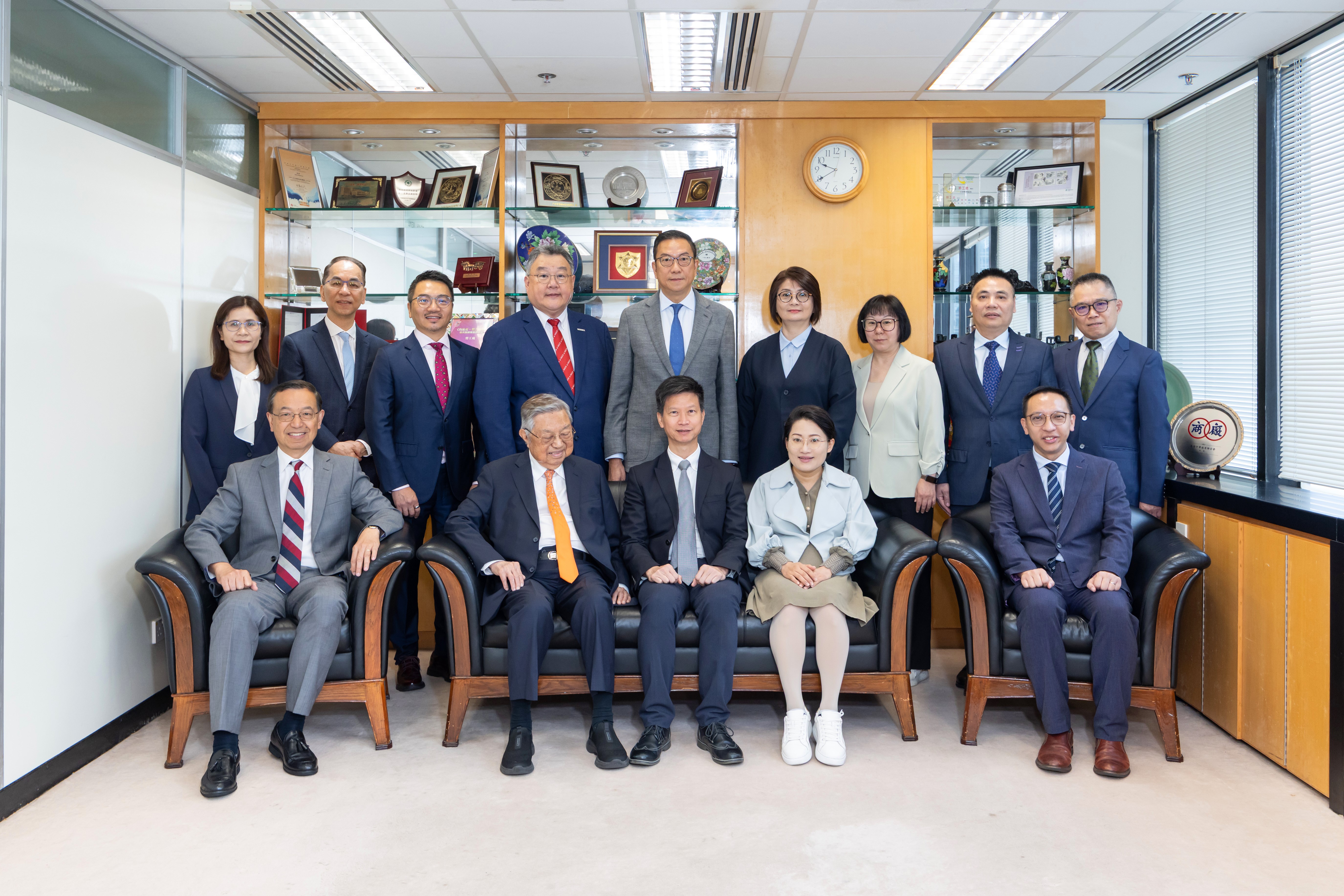Members of the Labour Advisory Board for the 2025-2026 term posing for a group photograph